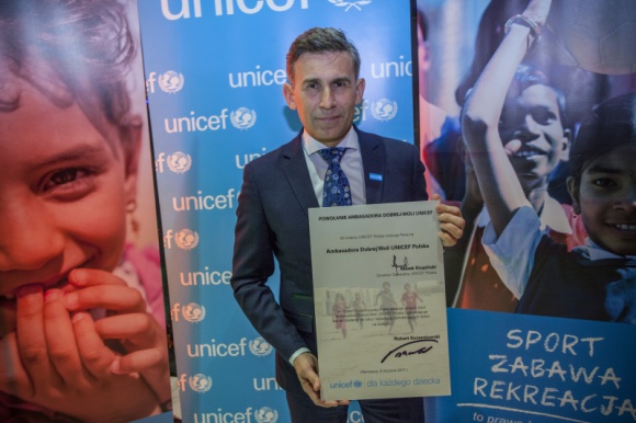 Robert Korzeniowski nowym Ambasadorem Dobrej Woli UNICEF