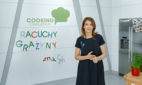 GRAŻYNA WOLSZCZAK W COOKING CHALLENGE