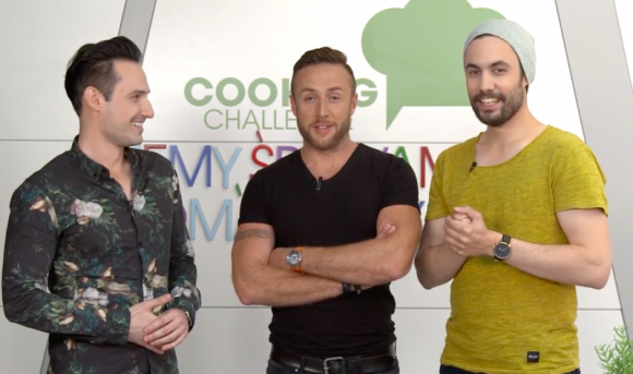 Zespół trzech tenorów – TRE VOCI podjął wyzwanie Cooking Challenge