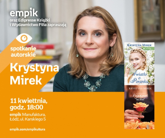 KRYSTYNA MIREK – SPOTKANIE AUTORSKIE – ŁÓDŹ