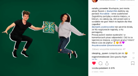 Natalia Szroeder skacze charytatywnie na Instagramie LIFESTYLE, Gwiazdy - Natalia Szroeder opublikowała na Instagramie zdjęcie, na którym razem z Adamem Fidusiewiczem przybrali dość osobliwą pozycję.