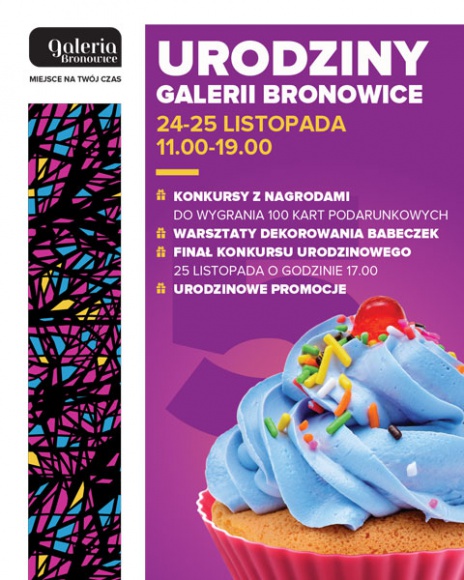 Weekend Urodzinowy w Galerii Bronowice