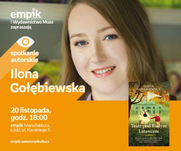 ILONA GOŁĘBIEWSKA – SPOTKANIE AUTORSKIE – ŁÓDŹ