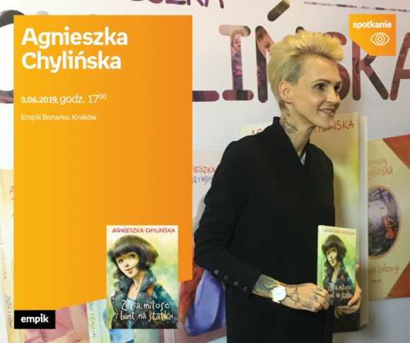 Agnieszka Chylińska w krakowskim Empiku