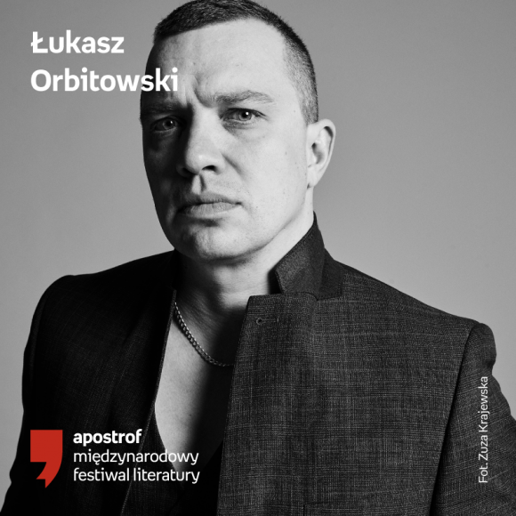 Łukasz Orbitowski na Apostrofie w Krakowie