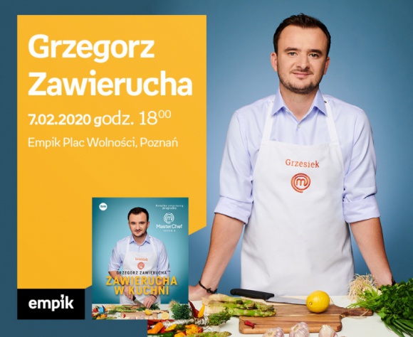 Grzegorz Zawierucha (MasterChef) w Poznaniu.