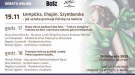 Łempicka, Chopin, Szymborska - jak sztuka promuję Polskę na świecie LIFESTYLE, Książka - Już dziś o godz 17:00 rozpocznie się konferencja on-line poświęcona promocji Polski poprzez sztukę i literaturę.